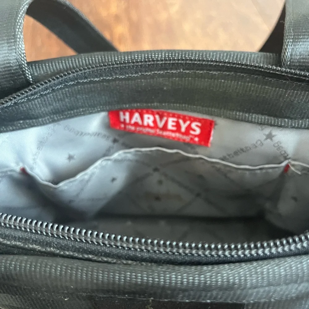 Harveys Black Woven Tote - Picture 10 of 11